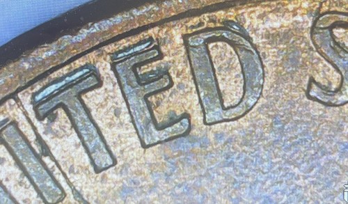 1991 Lincoln Penny DDR ERROR- WDDR-008 - Picture 7 of 15