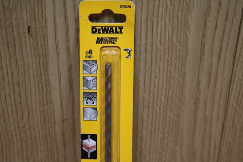 Dewalt DT6529 Multi Material Drill Bit 6.0mm OL:200mm WL:170mm Masonry Wood PVC - Picture 2 of 5