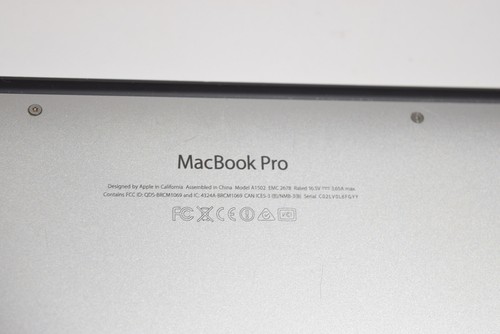 Apple Macbook Pro 2013 13"" Retina Core i5 2,4 GHz 4 GB RAM 256 GB A1502 grado C - Imagen 9 de 13