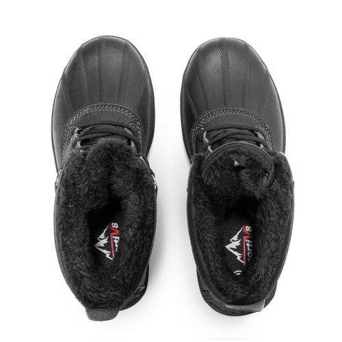 Men's Insulated Waterproof Winter Snow Boots Warm Outdoor Boots for Cold Weather - Picture 13 of 28