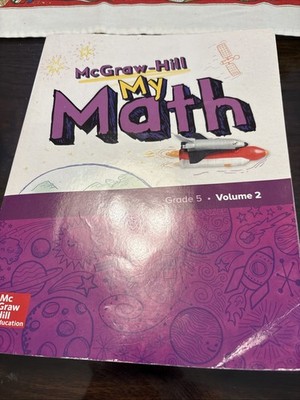 Math Textbook McGraw Hill Middle School Math Great Condition