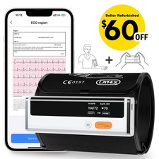 Wellue/Checkme BP2 Blood Pressure Monitor EKG Monitor 2 in 1, AI ECG Analysis