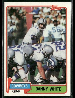 1981 Topps Danny White Dallas Cowboys #300
