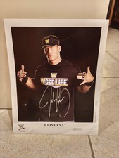 Wrestling John Cena Autogramm WWE Promo P-101...