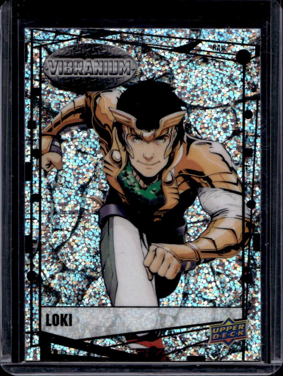 Loki 2015 Upper Deck Marvel #68 Vibranium RAW