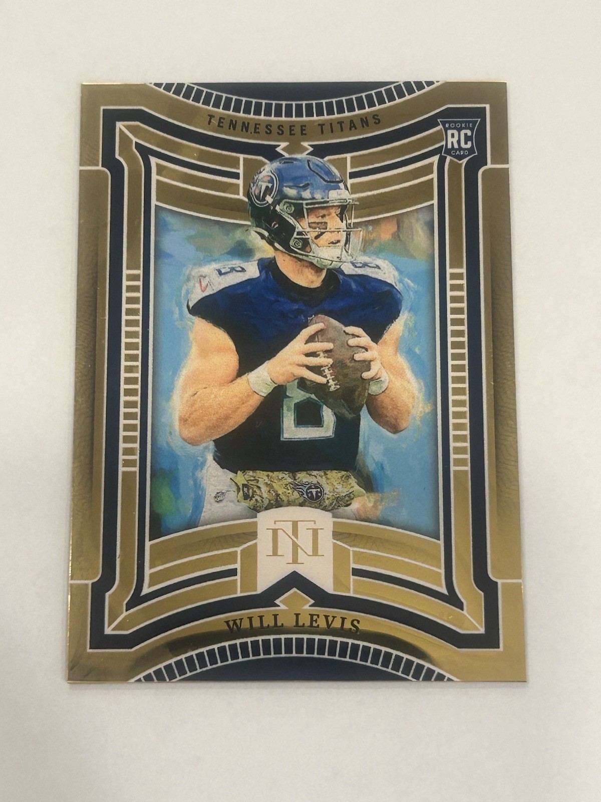 Will Levis Panini National Treasures Treasure Hunt #THSWL Base