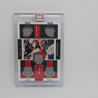 2022 Panini Three and Two Rafael Devers Full Count Swatches Boston Red Sox /25