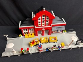 Lego 2150 City Train Station Train Station Large Train Station 9V from 1996