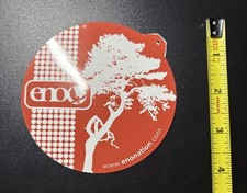 ENO Eagle Nest Outfitters Tree sticker 4" Orange and White