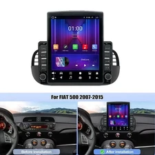Car Android Radio For Fiat 500 07-15 Multimedia Head Unit Navi GPS Touch Screen