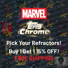 Topps Chrome Marvel 2025 Pick Your REFRACTOR. Spider Man Doom Hulk Wolverine