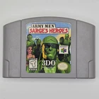 Army Men: Sarge's Heroes (Nintendo 64, N64) Authentic - Cleaned & Tested