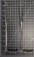 2x Codman 50-4130 Richardson Surgical Retractor Appendectomy Abdominal 9" jarit