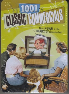 1001 Classic Commercials 3 DVD Set Collectible Tin New Sealed