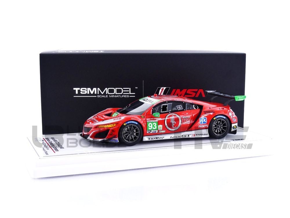 Acura NSX GT3 EVO22 #93 Racers Edge W/WTR 2023 Daytona 24Hrs 1 43