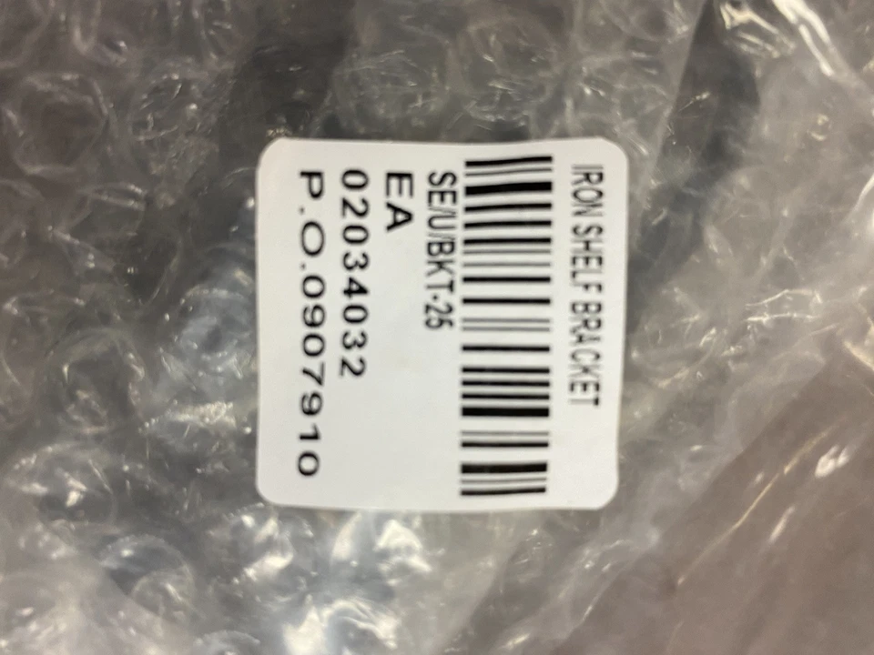 "Juego pesado de 2/10""x9"" de diseño intrincado de hierro forjado negro Ménbel" Foto 2 de 4