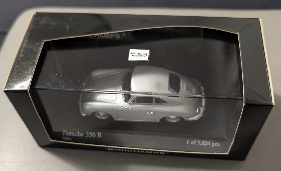 Minichamps Paul’s Model Art Porsche 356 B Silber 1 of 3,024 pcs - Bild 2 von 4