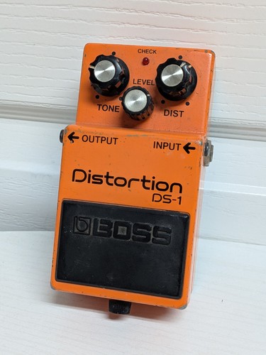 Vintage 90s Boss ACA Black Label DS-1 Distortion Toshiba IC Nirvana
