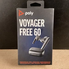 Poly (Plantronics) Voyager Free 60 True Wireless Earbuds – Noise Cancelling NEW