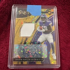 Ihmir Smith Marsette 2021 Panini Select Gold RPA /10 #RSM-ISM Vikings