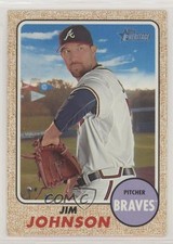 2017 Topps Heritage Jim Johnson #218 0w8