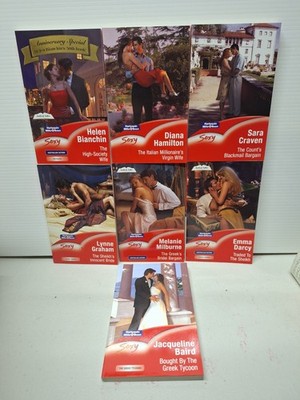 7 x Sexy Mills & Boon Paperbacks Romance Bundle