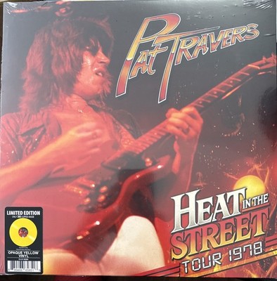 Pat Travers - Heat In The Street Tour - 1978 [New Vinyl LP] Colored Vinyl, Ltd E