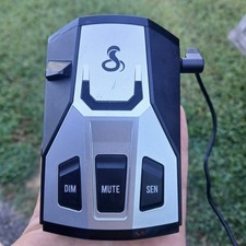 Cobra RAD 350 Laser Radar Detector Long Range False Alert Filter Black NO MOUNT