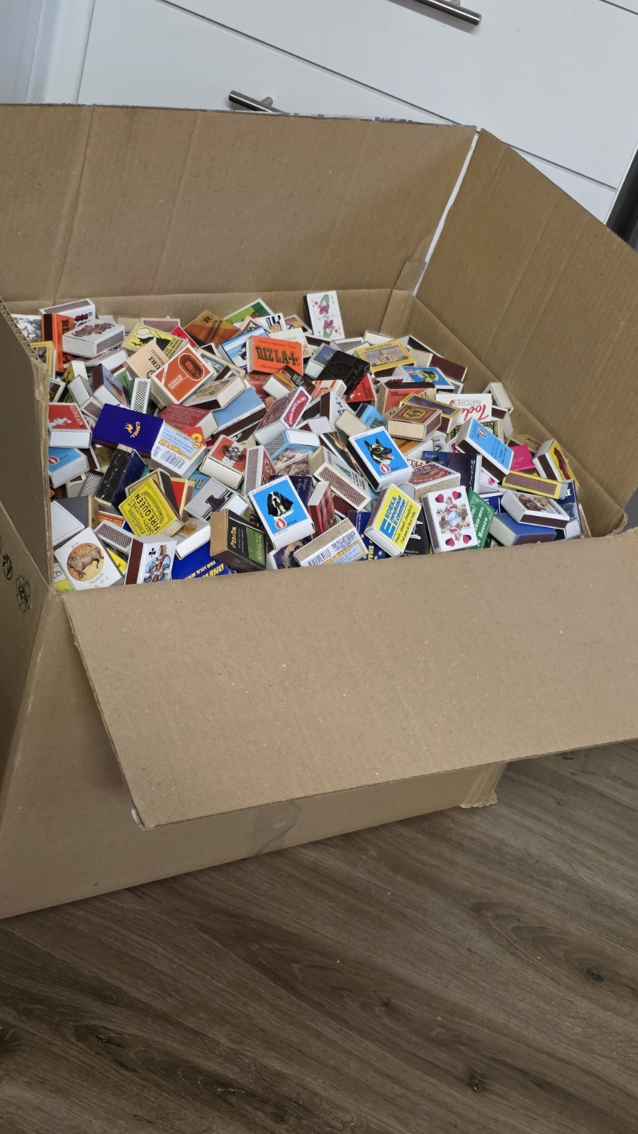 Job Lot Of  Match Boxes Massive Collection 