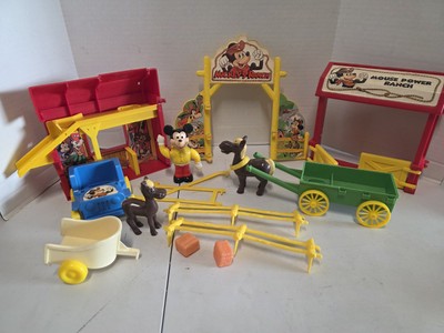 Vintage Walt Disney Mickey Mouse Power Ranch Toy 1977  Funtoy Remco