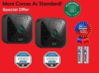 2 caméras de sécurité extérieures complémentaires W-Fi HD Blink Gen 3 + 2 vidéosurveillance + piles supplémentaires