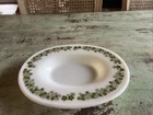 Vintage Pyrex 7” Green Crazy Daisy Under Plate For Gravy Boat UNDERPLATE ONLY