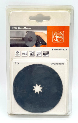 NEW Fein 63502097027 Starlock HSS MultiMaster Blade 3-1/8'' 1PK Germany ~Free Sh.