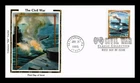 Dr Jim Stamps FDC Monitor-Virginia Civil War Classic Collection Colorano Silk