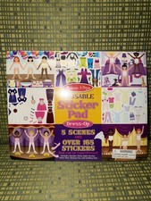 NEW Melissa  Doug Dress-Up Sticker Pad Reusable 165 Stickers SEALED