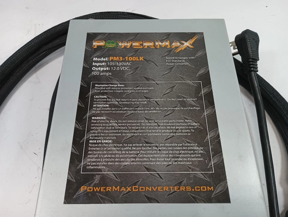 Power Max,PM3-100lk, Converter 11902555 - Image 2 of 4