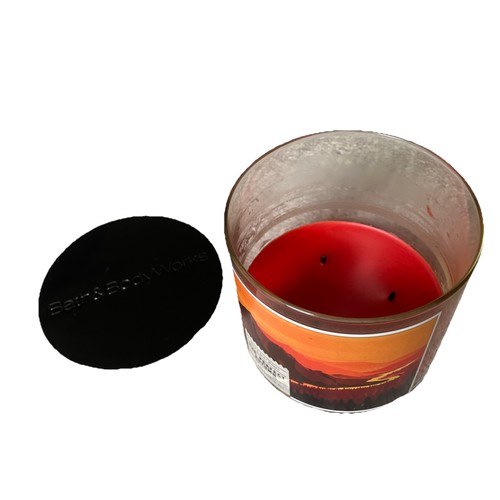 Bath & Body Works The Perfect Autumn 3 Wick 14.5 oz Scented Candle Glass Jar - Picture 4 of 5