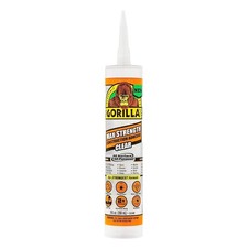 GORILLA 9 oz. Max Strength Construction Adhesive Clear 12-Pack 