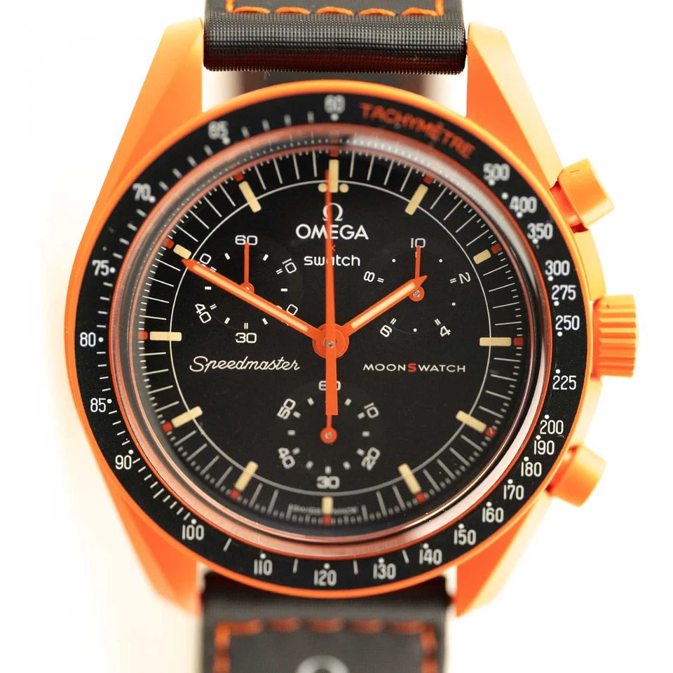 Omega x Swatch Moonswatch Mission on Earth Lava NEU & OVP + Echtheitszertifikat - Bild 2 von 4