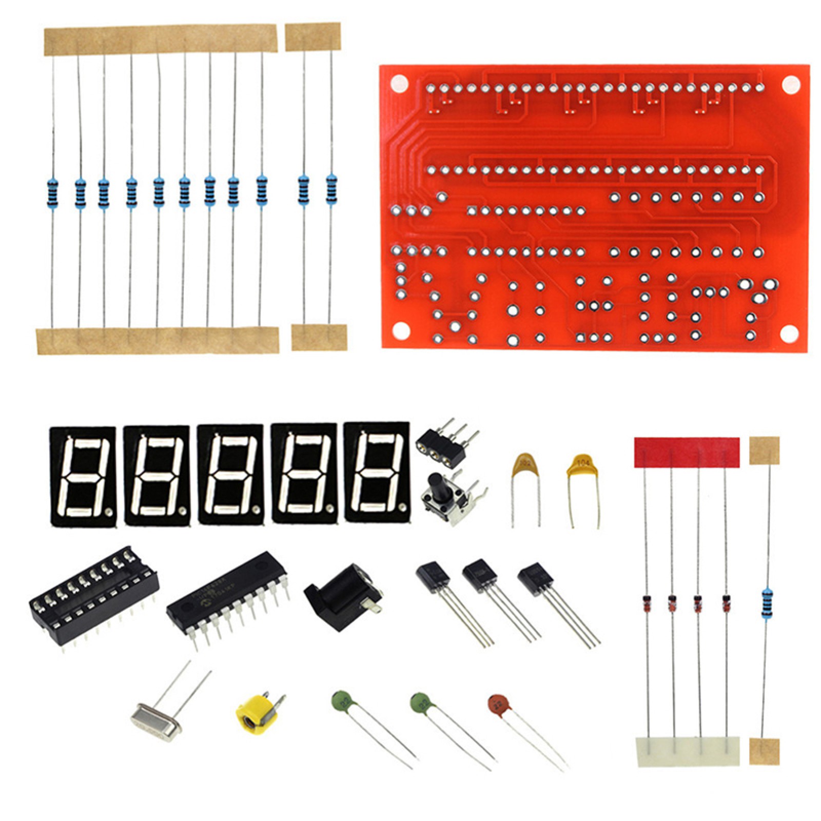 1Hz-50MHz Auto Range Conversion Frequency Counter Tester Digital LED Meter DIY
