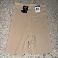 Maidenform Sleek Smoothers Shorts Light Control Elastic Free Leg Opening XL 2060