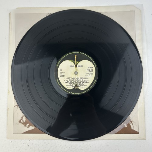 John Lennon Walls & Bridges Vinyl LP Record Ex Con 1974 Complete Original Album - Picture 8 of 24
