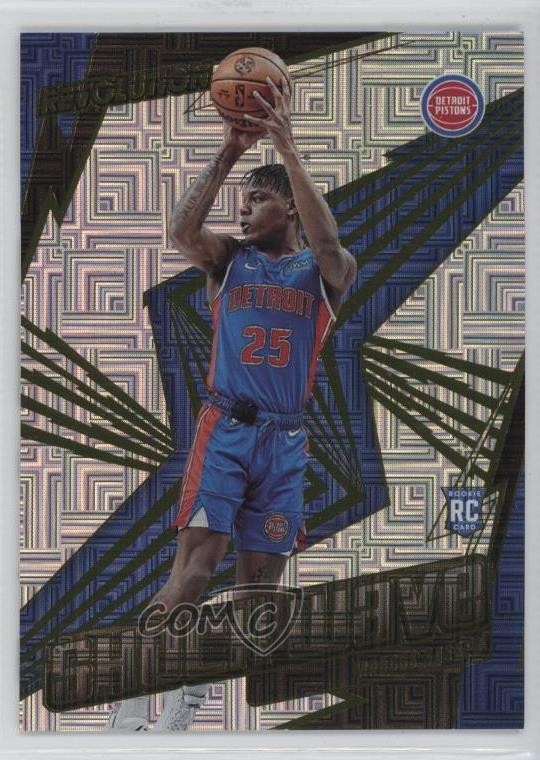 2023-24 Panini Revolution Shock Wave Levels Marcus Sasser #18 Rookie RC 1a1r