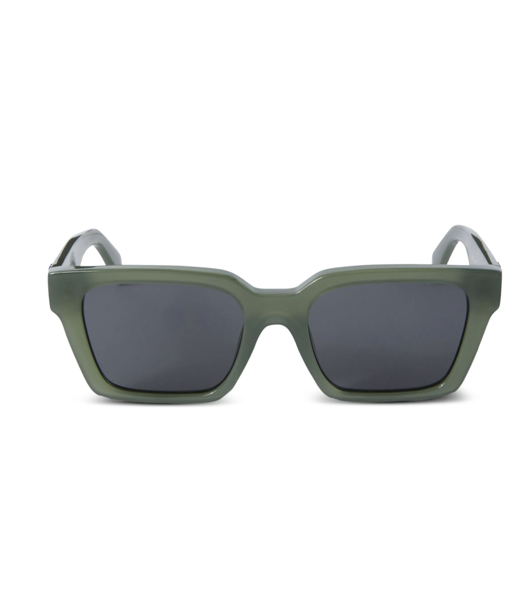 NEW Off-White OERI111S24PLA0015707 Branson Olive Sunglasses NEW Off-White OERI111S24PLA0015707 Branson Olive Sunglasses