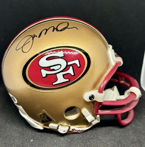 SAN FRANCISCO 49ERS JOE MONTANA SIGNED MINI HELMET JSA COA AUTHENTIC AUTOGRAPH