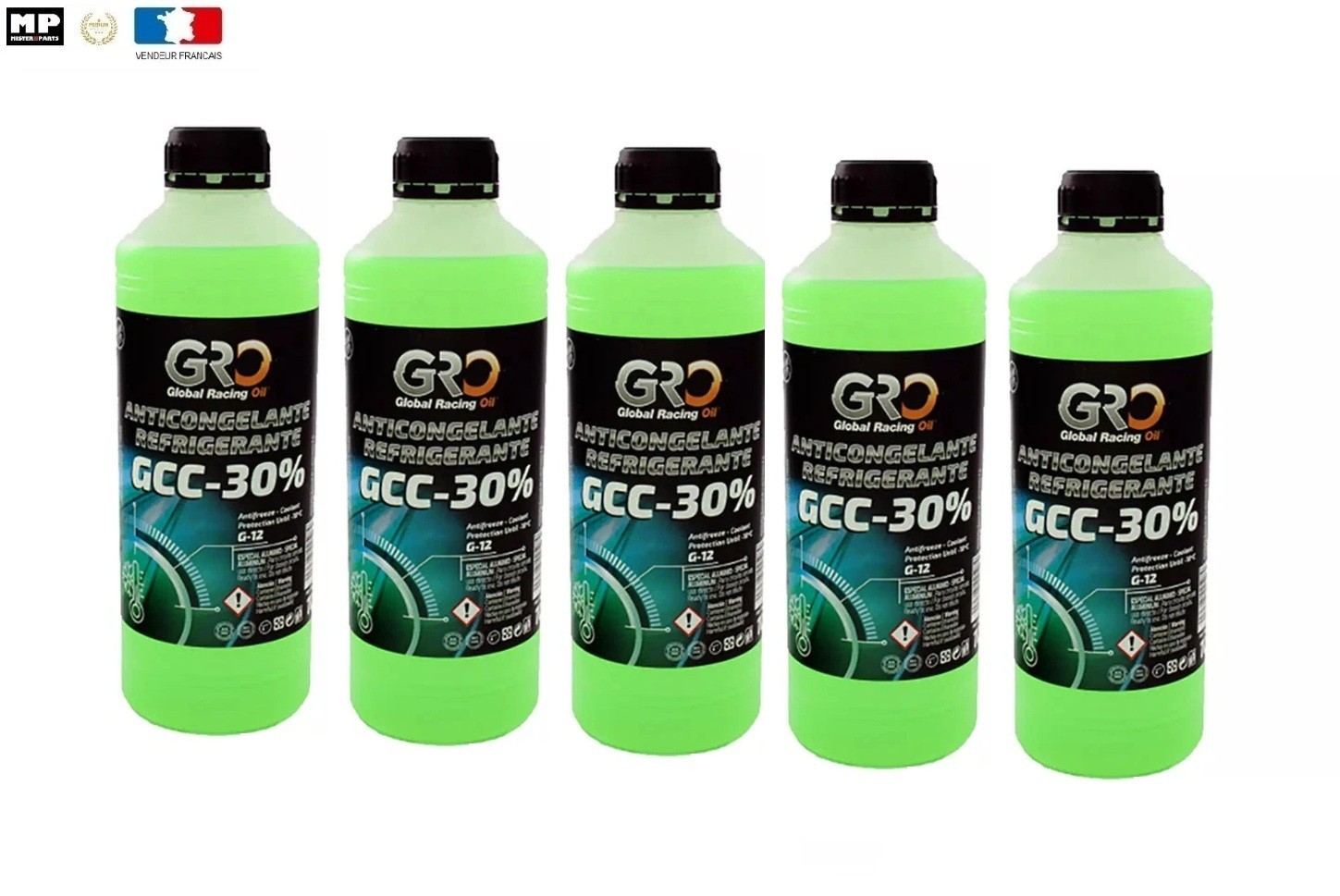 Liquide de refroidissement GCC-30 quad moto scooter cross bidon 5L