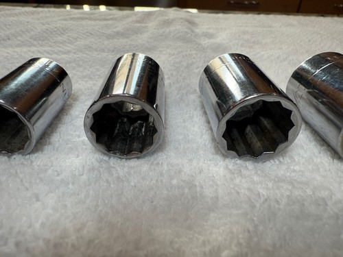 Craftsman 1/2" Socket Set, 8 Piece, Series G, 12 Pt., Misc Sockets (see descrip) - Picture 11 of 19