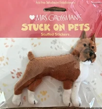 Mrs. Grossman's Stuck on Pets Stuffed Sticker - Boxer