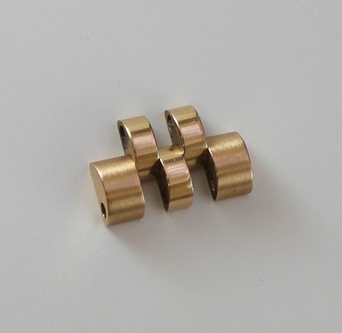 Original Rolex Jubilee ref. 68523M Rose Gold Link 14mm For Midside models - Picture 3 of 8