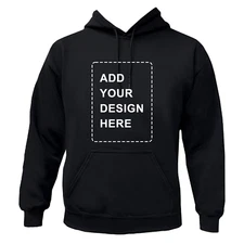 Custom Personalized Printed Gildan Hoodie Custom Logo, Texts, Photo Sweatshirt